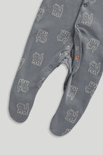 
                        
                          Load image into Gallery viewer, Mothercare Big Cats Baby Sleepsuits - 3 Pack
                        
                      
