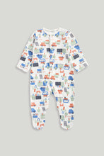 
                        
                          Load image into Gallery viewer, Mothercare Vehicles Baby Sleepsuits - 3 Pack
                        
                      