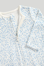 
                        
                          Load image into Gallery viewer, Mothercare Ditsy Zip-Up Sleepsuits - 2 Pack
                        
                      