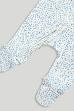 
                        
                          Load image into Gallery viewer, Mothercare Ditsy Zip-Up Sleepsuits - 2 Pack
                        
                      