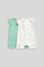
                        
                          將圖片載入圖庫檢視器 Mothercare Garden Rompers - 2 Pack
                        
                      