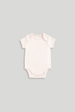 
                        
                          Load image into Gallery viewer, Mothercare My First Short-Sleeved Bodysuits - 5 Pack
                        
                      