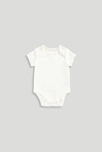 
                        
                          Load image into Gallery viewer, Mothercare My First Short-Sleeved Bodysuits - 5 Pack
                        
                      