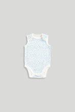 
                        
                          Load image into Gallery viewer, Mothercare Ditsy Sleeveless Bodysuits - 5 Pack
                        
                      