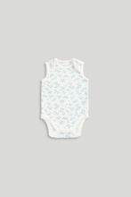 
                        
                          Load image into Gallery viewer, Mothercare Ditsy Sleeveless Bodysuits - 5 Pack
                        
                      