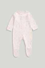 
                        
                          Load image into Gallery viewer, Mothercare My First Pink Baby Sleepsuits - 3 Pack
                        
                      