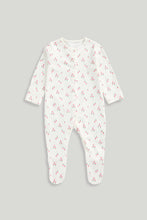 
                        
                          Load image into Gallery viewer, Mothercare Tulip Baby Sleepsuits - 3 Pack
                        
                      