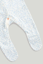 
                        
                          Load image into Gallery viewer, Mothercare Ditsy Baby Sleepsuits - 3 Pack
                        
                      