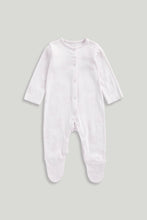
                        
                          Load image into Gallery viewer, Mothercare Cat Baby Sleepsuits - 3 Pack
                        
                      