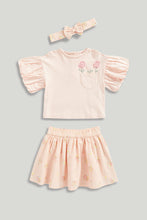 
                        
                          Load image into Gallery viewer, Mothercare Skirt, Top and Headband Set
                        
                      