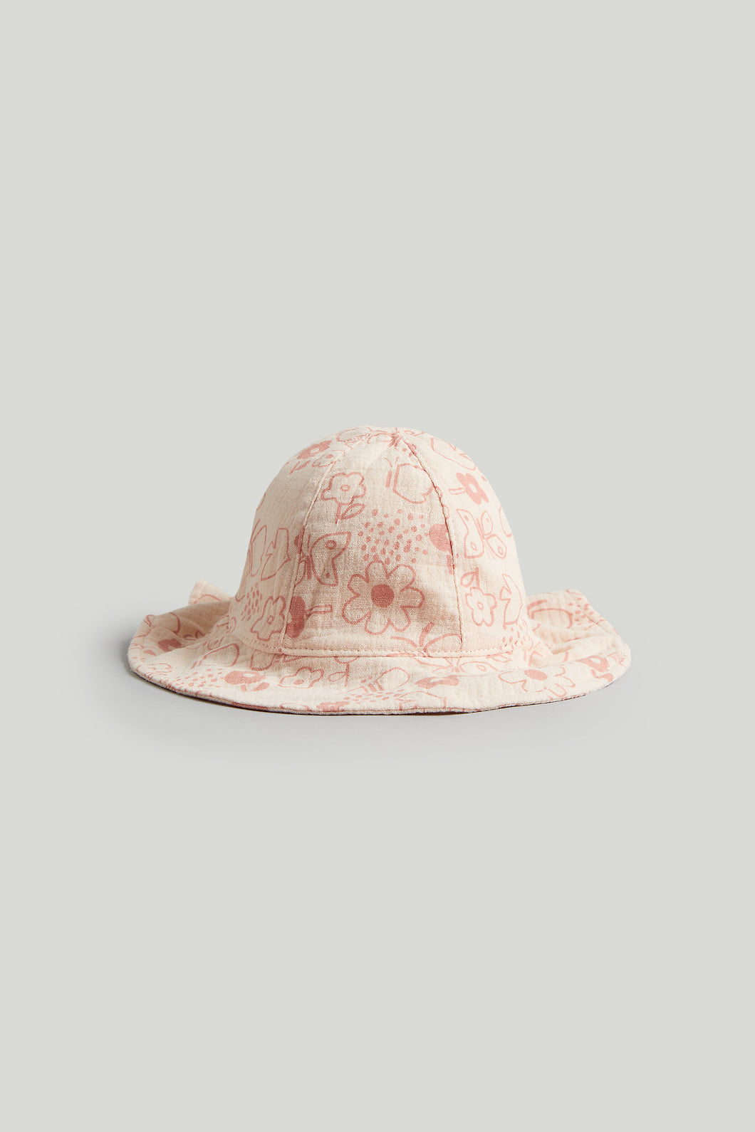 Mothercare Pink Floral UPF50+ Sun Hat