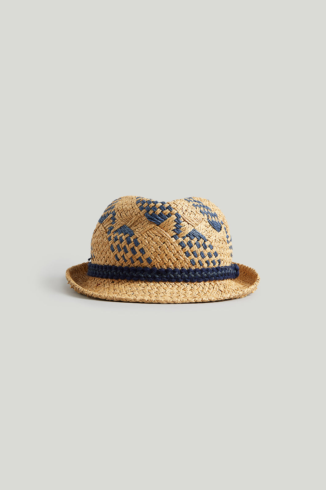 Mothercare Safari Straw Trilby Hat