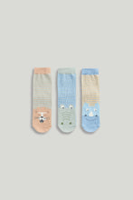 
                        
                          將圖片載入圖庫檢視器 Mothercare 3 Pack Jungle Slip-Resist Socks
                        
                      