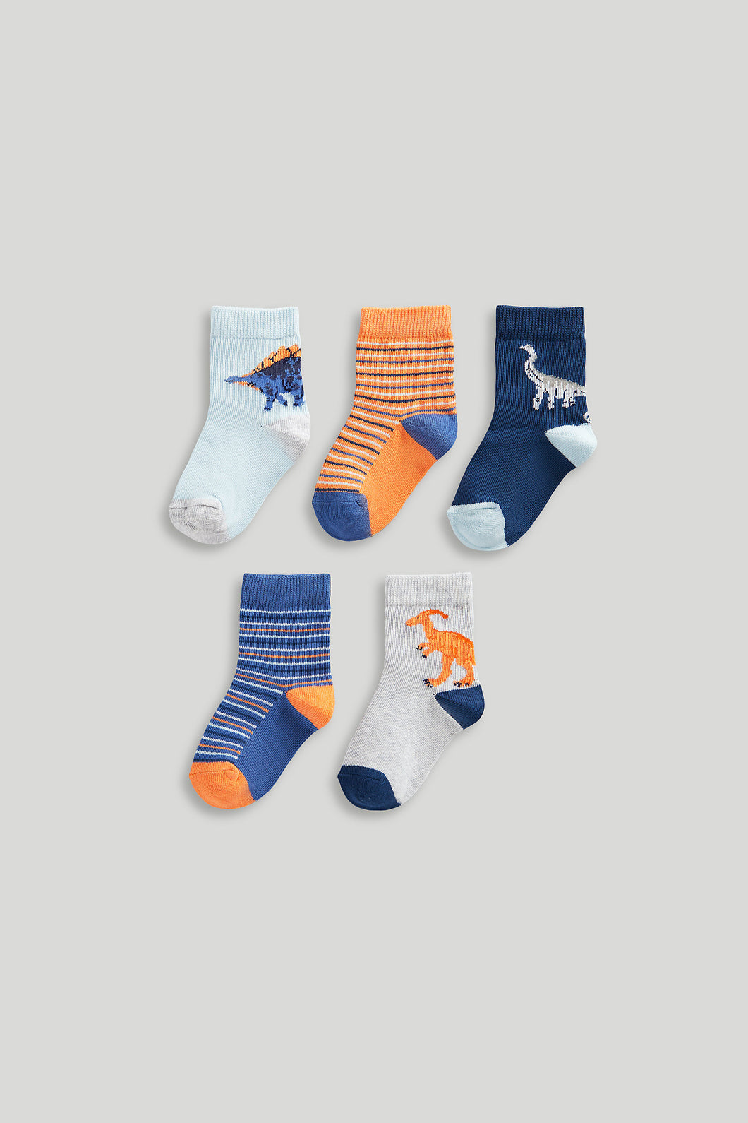Mothercare 5 Pack Dinosaur Socks