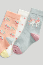 
                        
                          Load image into Gallery viewer, Mothercare 5 Pack Party Horse Socks
                        
                      