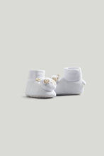 
                        
                          Load image into Gallery viewer, Mothercare Meerkat Rattle Sock-Top Booties
                        
                      