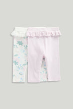 
                        
                          將圖片載入圖庫檢視器 Mothercare Spring Blossom Leggings - 2 Pack
                        
                      