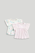 
                        
                          Load image into Gallery viewer, Mothercare Blossom T-Shirts - 2 Pack
                        
                      