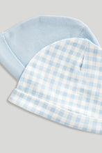 
                        
                          將圖片載入圖庫檢視器 Mothercare My First Blue Baby Hats - 2 Pack
                        
                      