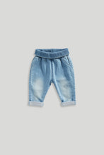 
                        
                          Load image into Gallery viewer, Mothercare Denim Joggers
                        
                      
