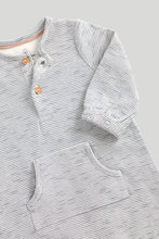 
                        
                          Load image into Gallery viewer, Mothercare Grey All-in-One and Hat Set
                        
                      