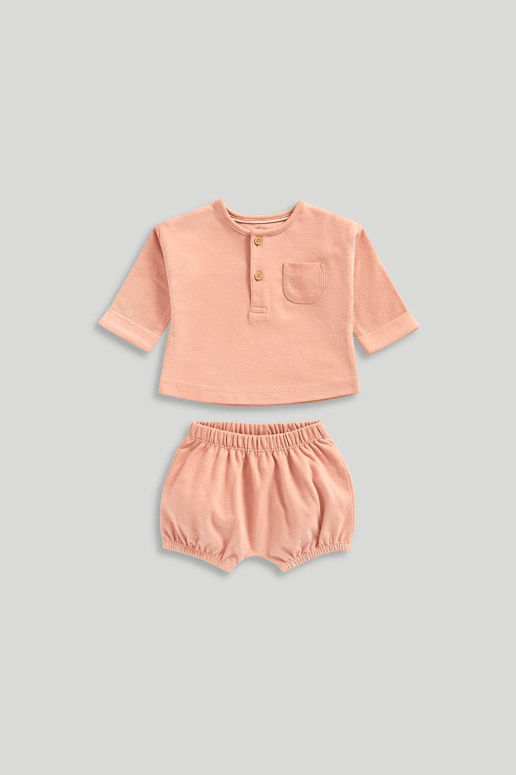 Mothercare Sweat Top and Shorts Set