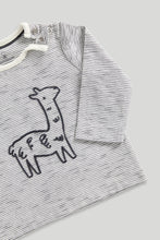 
                        
                          Load image into Gallery viewer, Mothercare Grey T-Shirt and Jogger Set
                        
                      