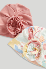 
                        
                          Load image into Gallery viewer, Mothercare Turban Baby Hats - 2 Pack
                        
                      