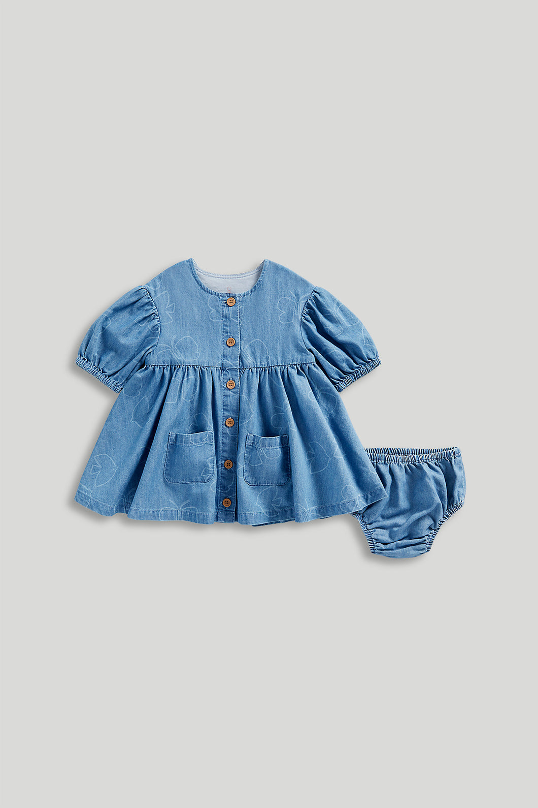 Mothercare Denim Dress and Knickers