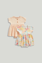
                        
                          Load image into Gallery viewer, Mothercare Romper Dresses - 2 Pack
                        
                      