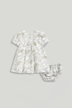 
                        
                          將圖片載入圖庫檢視器 Mothercare Floral Occasion Dress and Knickers
                        
                      