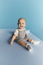 
                        
                          Load image into Gallery viewer, Mothercare Checked Bibshorts and Bodysuit Set
                        
                      