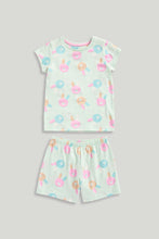 
                        
                          Load image into Gallery viewer, Mothercare Bunny Short Pyjamas
                        
                      