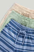 
                        
                          Load image into Gallery viewer, Mothercare Jungle Jersey Shorts - 3 Pack
                        
                      