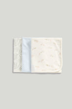 
                        
                          Load image into Gallery viewer, Mothercare Blue Jersey Blankets - 3 Pack
                        
                      