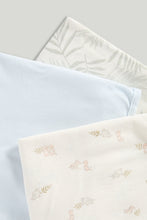 
                        
                          Load image into Gallery viewer, Mothercare Blue Jersey Blankets - 3 Pack
                        
                      