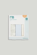 
                        
                          Load image into Gallery viewer, Mothercare Blue Jersey Blankets - 3 Pack
                        
                      