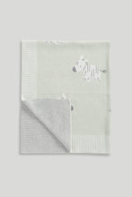
                        
                          Load image into Gallery viewer, Mothercare Zebra Knitted Blanket
                        
                      