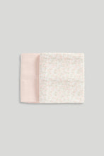 
                        
                          Load image into Gallery viewer, Mothercare 2 Pack Mothercare XL Muslin Blankets - Pink
                        
                      