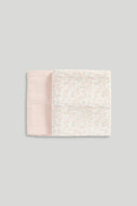 Mothercare 2 Pack Mothercare XL Muslin Blankets - Pink - mothercare hong kong