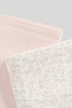 
                        
                          Load image into Gallery viewer, Mothercare 2 Pack Mothercare XL Muslin Blankets - Pink
                        
                      
