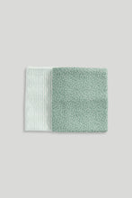 
                        
                          Load image into Gallery viewer, Mothercare 2 Pack Mothercare XL Muslin Blankets - Green
                        
                      