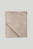 Mothercare Muslin Blanket (Cot Bed) - Light Brown - mothercare hong kong
