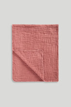 
                        
                          Load image into Gallery viewer, Mothercare Pink Muslin Blanket (Cot Bed)
                        
                      