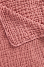 
                        
                          Load image into Gallery viewer, Mothercare Pink Muslin Blanket (Cot Bed)
                        
                      