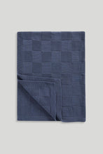 
                        
                          Load image into Gallery viewer, Mothercare Navy Knitted Blanket
                        
                      