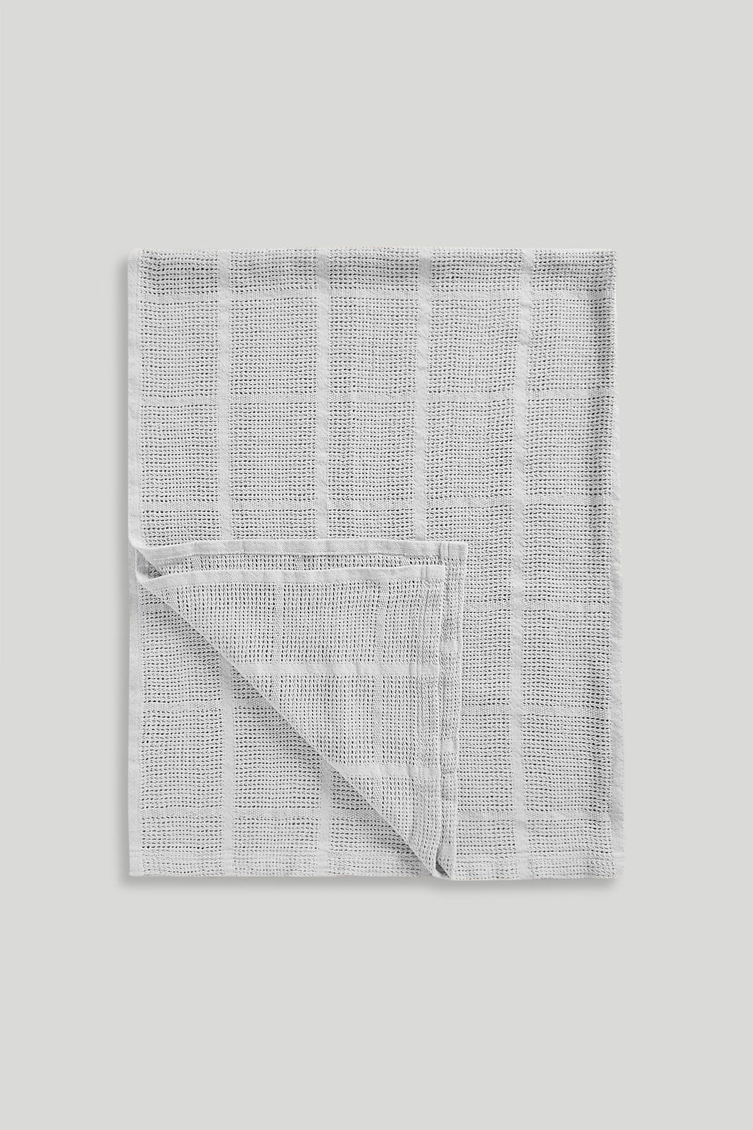 Mothercare Grey Cellular Blanket For Cot Bed