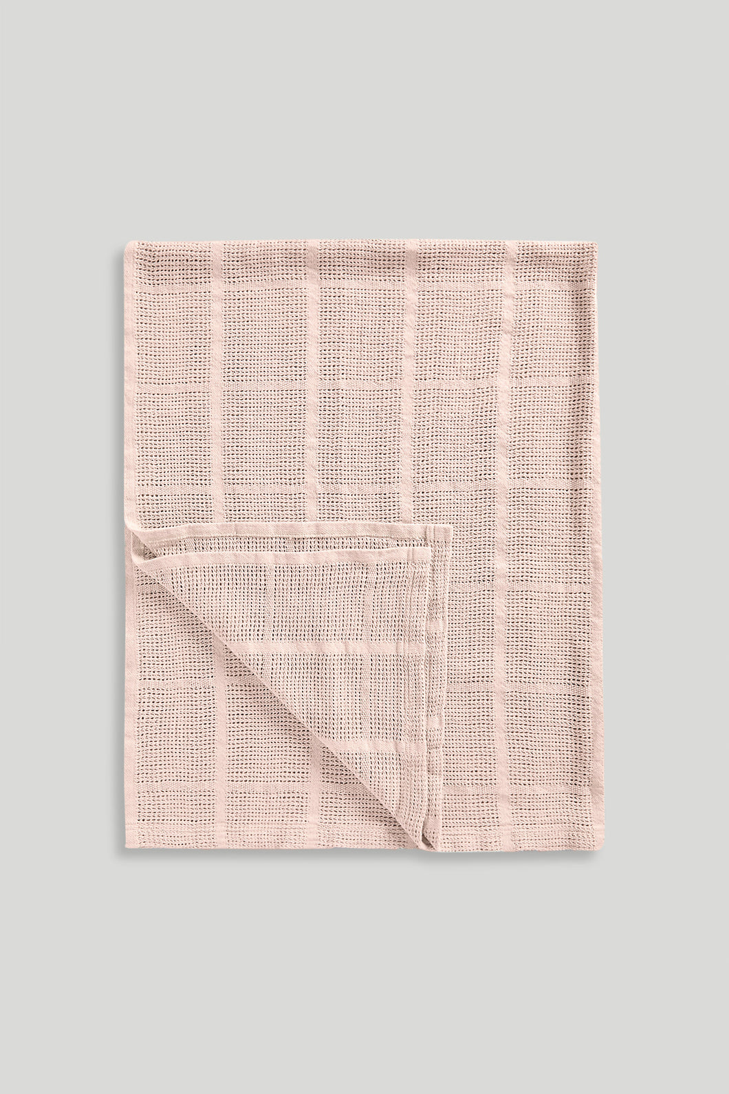 Mothercare Pink Cellular Blanket For Cot Bed
