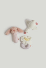 
                        
                          Load image into Gallery viewer, Mothercare Plush Rattles - 3 Pack
                        
                      