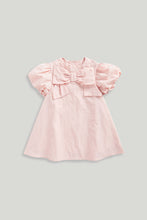
                        
                          將圖片載入圖庫檢視器 Mothercare Pink Bow Occasion Dress
                        
                      